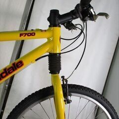 C346★135000円★整備済み 中古自転車 ビンテージ　キャノンデール　F700【マウンテンバイク】ハンドメイドインUSA　キズ少ないの画像
