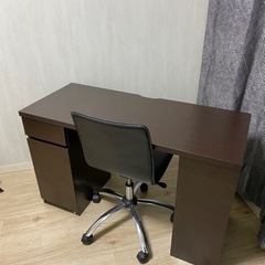 美品　机椅子セット　1,500円　札幌市北区　引き取り限定