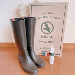 AIGLEミスジュリエットA サイズ38(24.0cm) クリーナー付き