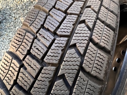 155/65R14 スタッドレス スチールホイールセット ダンロップ  WINTER MAXX ＷＭ02 バリ山 ダイハツ、スズキの軽自動車全般に
