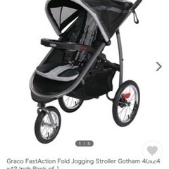 新品‼️ GRACO ジョギングストローラー　三輪ベビーカー