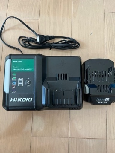 ハイコーキ　充電器バッテリーセット