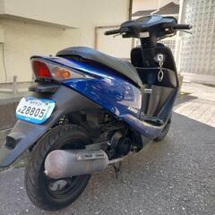 乗れたらという方！20日(日)取引優先  HONDA Dio AF68 50cc  原付バイク 4スト バッテリ シート ミラー  外装傷ありの為格安 の画像