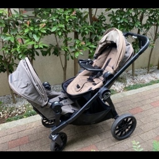 【値下げ相談可】2人乗りベビーカー