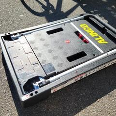 アルインコ 折りたたみ台車 ツインキャリー MTW100 後輪ブ...