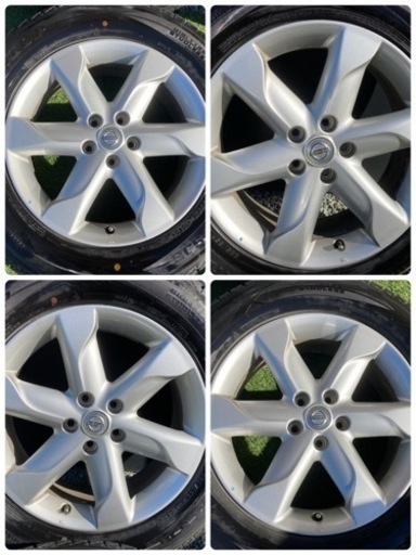 ご利用頂きましてありがとうございました！??18インチ‼️ムラーノ等‼️日産純正アルミ235/65R18‼️特価‼️2015年スタッド