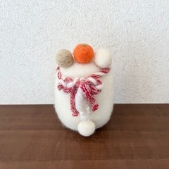 羊毛フェルト ころんと可愛い白くまさん ★作家さんのハンドメイド品★の画像