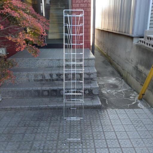 中古10段カタログラック　折りたたみ可能