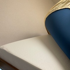 セミダブルベットとマットレスの画像