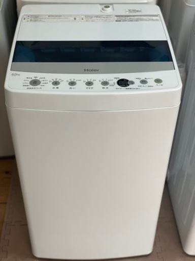 送料・設置込み　洗濯機　4.5k Haier 2020年