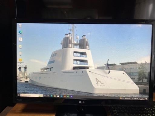 22型　液晶表示パネル　LG製　値下げしました。HDMIケーブルをお付けします。