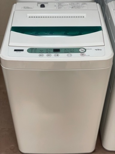 送料・設置込み　洗濯機　4.5kg ヤマダ　2019年