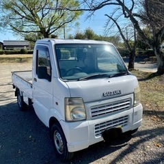 スズキキャリー軽トラ❗️4WD❗️AC❗️パワステ❗️車検2年付き❗️