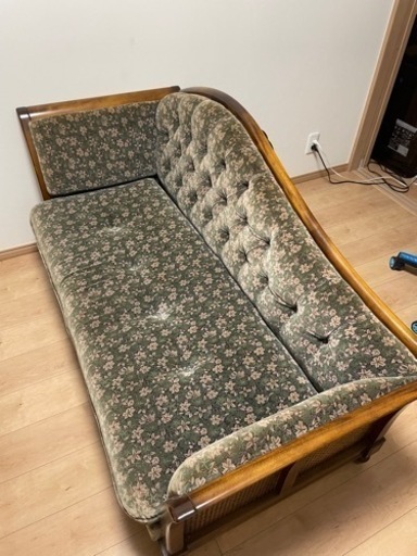 カリモク家具　カウチソファー　WC55 ※取りに来て頂ける方