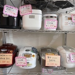 ⭐️美品⭐️見逃し注意👀‼️高年式･低価格🌈炊飯機 炊飯ジャー ...