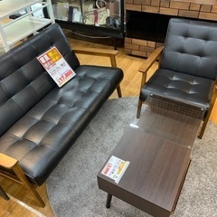 コンパクトソファ　セット【店頭取引限定】【中古品】早い者勝ち！🚛足立区近郊配送可能！！