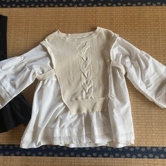 イアパピヨネ ＊ トップス2枚 の画像