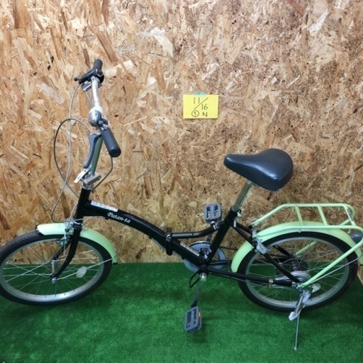 折りたたみ自転車 Patan-ta TK13-VXHK05 自転車 シティサイクル 切替6段 タイヤ 20X1.75 NY LON