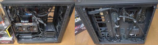 自作PC　Ryzen 3600X　RX5700XT　16GB　Windows10pro　M.2 SSD500GB　SSD480GB　850W 電源　簡易水冷　ゲーミングPC