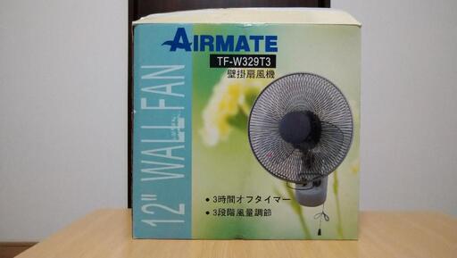 値下げ　壁掛扇風機　未使用