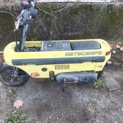 ホンダ モトコンポ 黄色 希少 AB12　始動しましたの画像