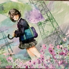 美樹本晴彦アートカード 名探偵コナン鉛筆の画像