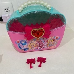 プリキュア　ボックス　収納　鍵付き