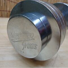 NorthwaySports クロームダンベル 約8kg ノースウェイスポーツ トレーニング 筋トレ エクササイズ 札幌市 豊平区の画像