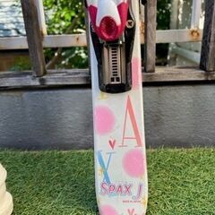 スキー板110★ブーツ20ｃｍ★ストック　3点セットの画像