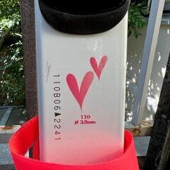 スキー板110★ブーツ20ｃｍ★ストック　3点セットの画像