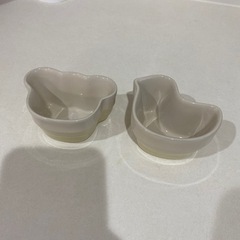 お皿2つ　