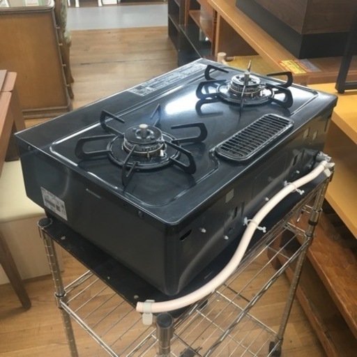 S768 Paloma 幅56㎝コンパクトガステーブル IC-S37-R 都市ガス(13A)用