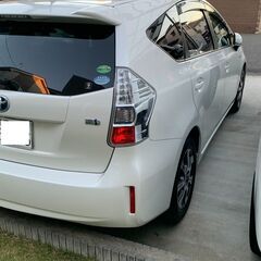トヨタ Priusα・平成24年・車検付き・11万キロ・ナビ・テレビ・ETC・Bカメラ・スタッドレスタイヤの画像