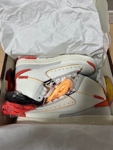 新品　ナイキエアジョーダン2レトロ　24.5cm