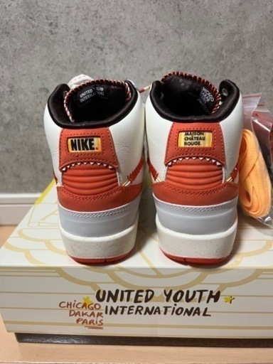 新品　ナイキエアジョーダン2レトロ　24.5cm