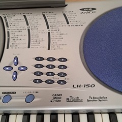 カシオ電子ピアノ　光ナビゲーションの画像