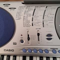 カシオ電子ピアノ　光ナビゲーションの画像