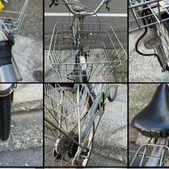 三段変速自転車 26インチの画像