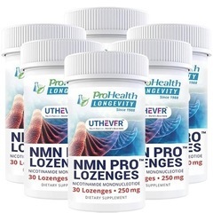 【お得6本】ProHealth Longevity NMN Pro Lozenges（ニコチンアミドモノヌクレオチド プロ ロゼンジ）250mg 舌下吸収 トローチ 30粒 6本セット【新品】全国配送料無料