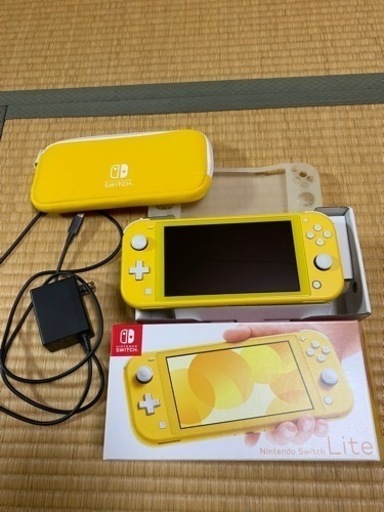 ポータブルゲーム switch lite yellow