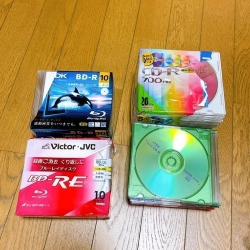 CD-R、BD-R、BD-RE