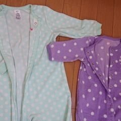 カーターズ 足つきロンパース 2枚組‼️の画像