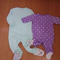 カーターズ 足つきロンパース 2枚組‼️の画像