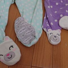 カーターズ 足つきロンパース 2枚組‼️の画像