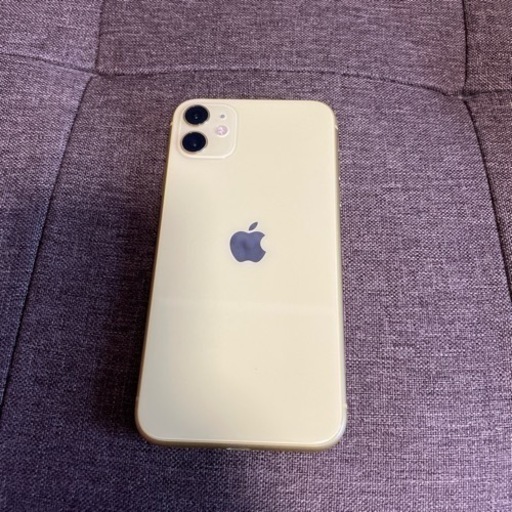 iPhone11 本体 128GB イエロー　simフリー　超美品
