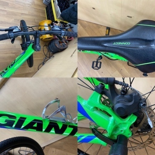I387 ★  GIANT ATX 27.5  ネオングリーン  3×7(21速)  マウンテン バイク