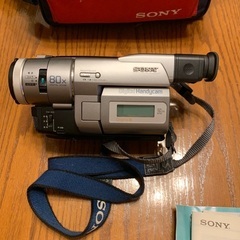 SONYデジタルビデオカメラ訳ありの画像