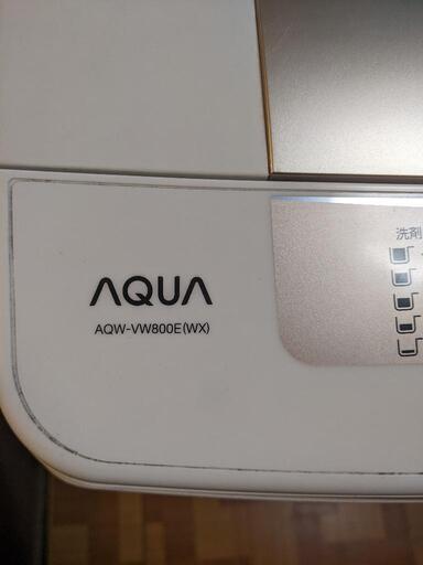 中古  洗濯機 AQUA AQW-VW800