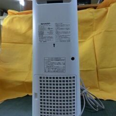 暖房　SHARP　セラミックファンヒ－タ－　HX-LS1　ホワイト　人感センサ－付　の画像