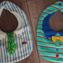 seraphのかわいいポンチョ‼️とスタイと手作りリュックの画像